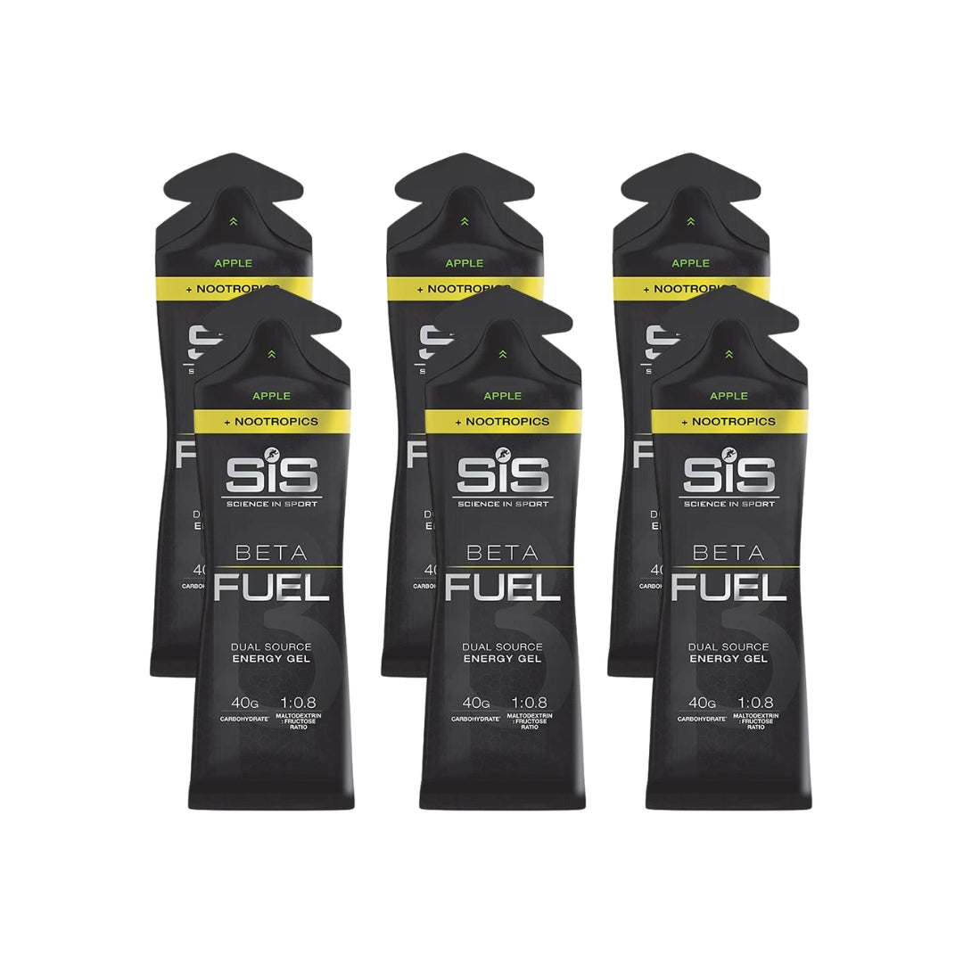 SIS GEL BETA FUEL + NOOTROPICS x6