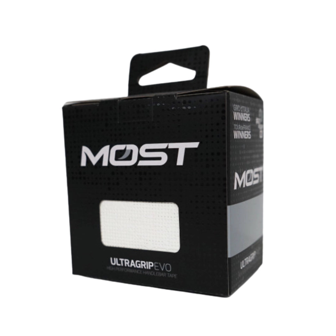 Cinta Para Manubrio Most Ultragrip Evo Black Dotted White 3mm