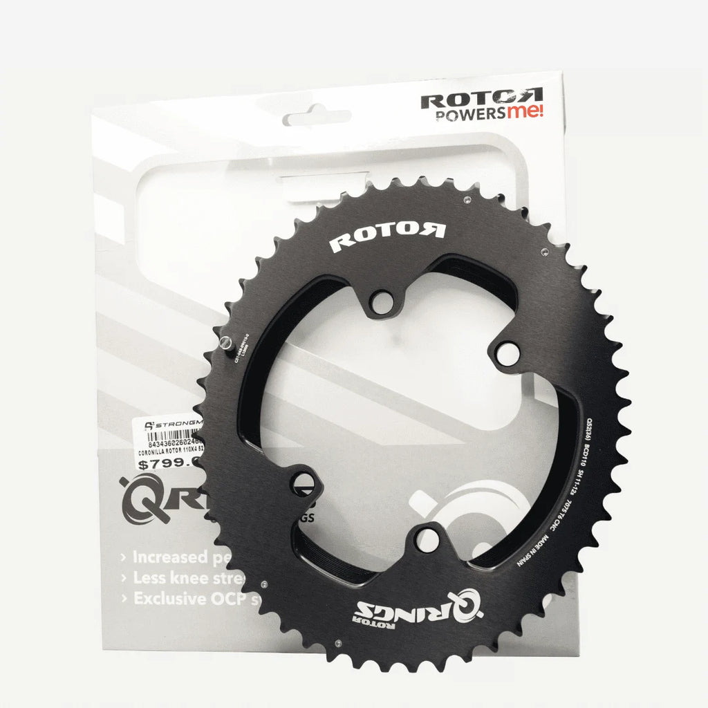 白ごまさん用　ROTOR Q-RINGS NOQ 52-36 BCD110 Coronilla Rotor Q RINGS Q52(36) BCD 110 – Bicicletas Strongman