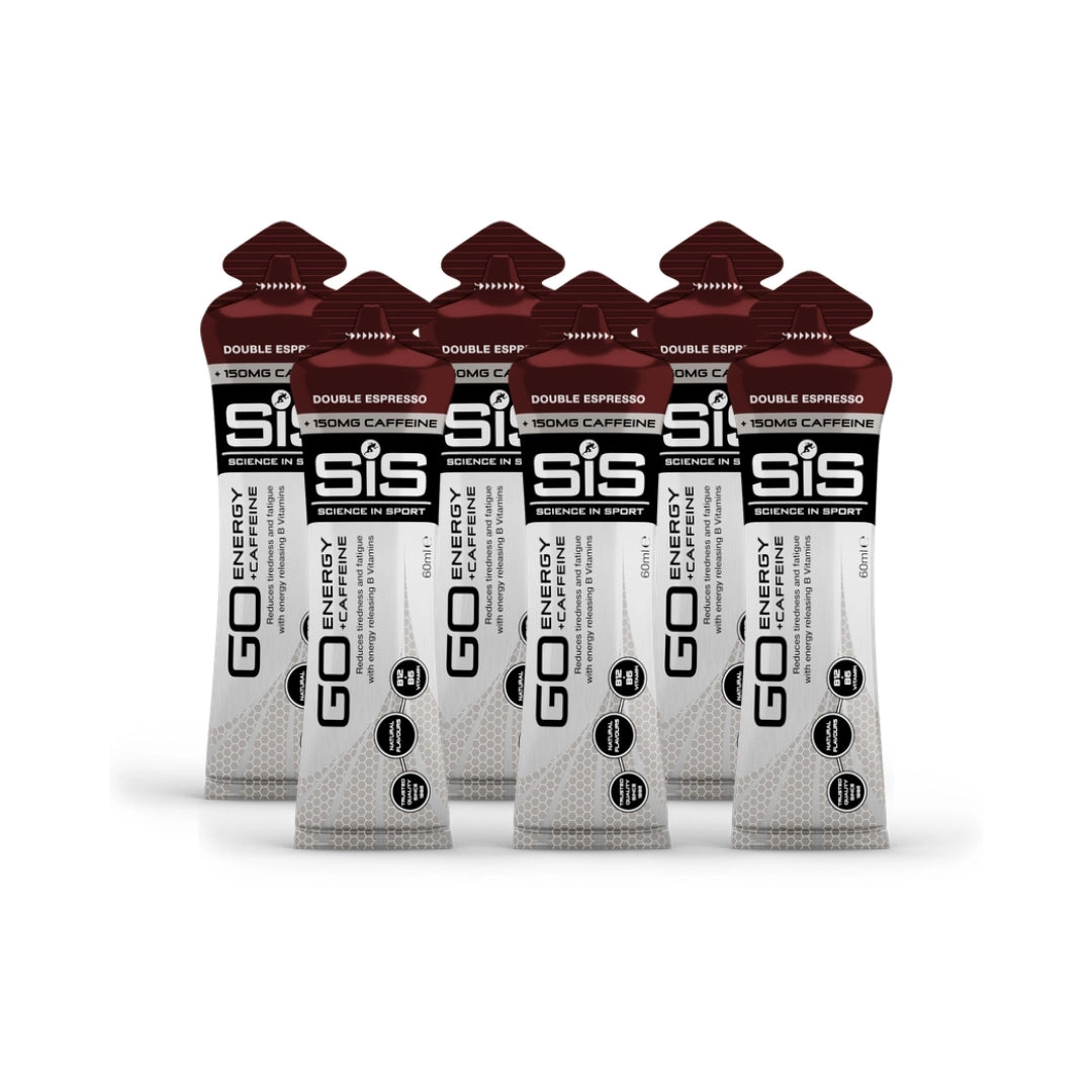 SIS GEL GO ENERGY + CAFFEINE x6